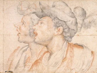 Two Youths Heads
